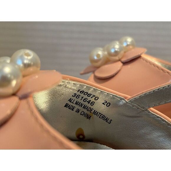 ANGEL & STEPS Bailey Slingback Peach Patent Women's Size 7 W 160670 - Picture 8 of 16
